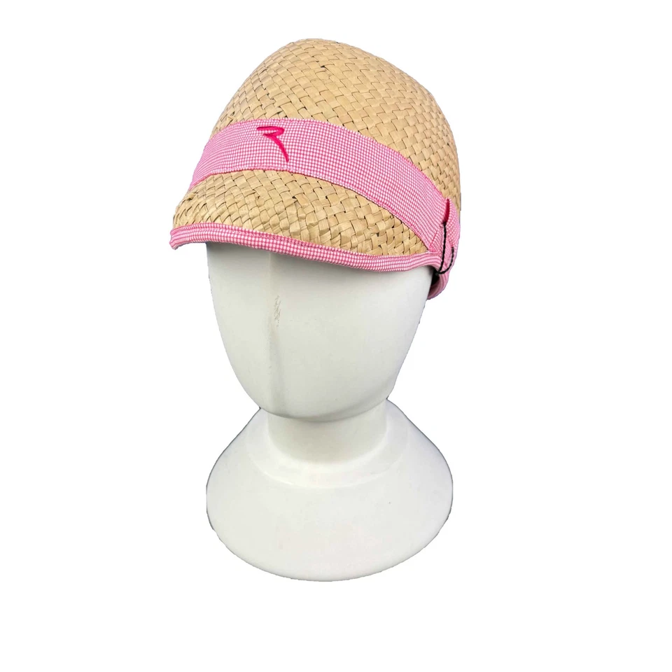 CHERVO Damen Golf Sonnenhut Strohhut Wendy beige 15G neu
