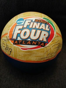 Florida Gators Joakim Noah Corey Brewer SIGNED 2007 Final Four NCAA Basketball - Picture 1 of 8