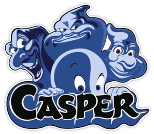 Calcomanía adhesiva Casper 5" x 4" - Imagen 1 de 1