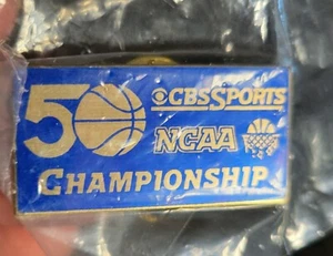 Pin de medios Kansa City Final Four 1988 CBS nuevo de lote antiguo - Imagen 1 de 3
