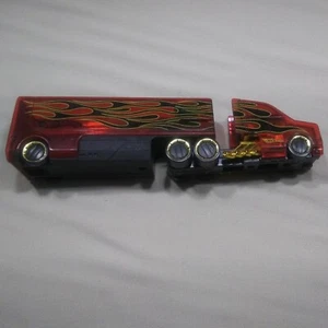 Hot Wheels V-RROOM Translucent Transport Semi Truck 2008 Mattel - Picture 1 of 6