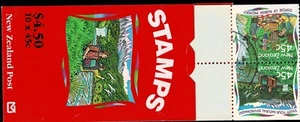 NEW ZEALAND - 1995 ENVIRONMENT BOOKLET - Sc#SB 72 - CTO - NZ 87 - Picture 1 of 1