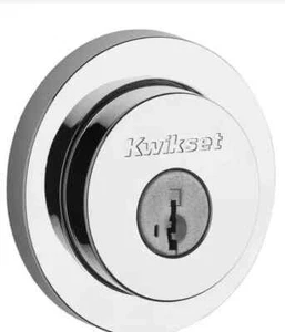 Kwikset Single Cylinder Deadbolt 91580-004 - Polished Chrome - Picture 1 of 2