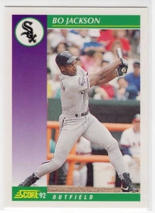 Bo Jackson 1992 puntuación base de béisbol común #361 de los Medias Blancas de Chicago - Imagen 1 de 1