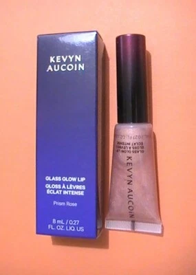 KEVYN AUCOIN BEAUTY — стеклянный блеск для губ — призма, роза — 8 мл — НОВЫЙ - Изображение 1 из 4