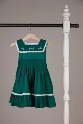 Vestido Well Dressed Wolf Nuevo con Etiquetas Talla 8 Verde Hogar para las Vacaciones Foto 1 de 2