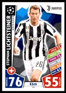 Match Attax Champions League (2017-2018) Stephan Lichtsteiner Juventus No. 364 - Picture 1 of 2