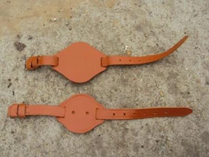 British Army Military Warrant Officer WO1 WO2 Leather Wrist Band, Large / Small - Picture 1 of 9
