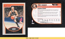 2007-08 Bowman Draft Picks & Stars Silver /199 Tony Parker #9 HOF