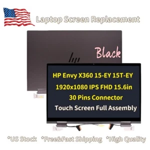 15.6'' for HP Envy X360 15-EY0XXX 15-EY0000 LCD Touch Screen Complete Assembly - Picture 1 of 6
