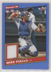 2020 Panini Donruss Retro 1986 Materials Mike Piazza #86M-MP HOF