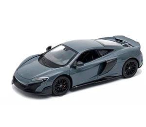 WELLY 1:24 McLaren 675LT cupé - gris - paquete dañado - Imagen 1 de 10