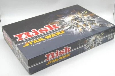 RISK STAR WARS CLONE WARS Edition The Game of Galactic Domination by PARKER 2005 - Image 1 of 4