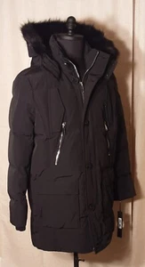 Neu mit Etikett Karl Lagerfeld Paris Herren Parka Mantel Kunstfell Kapuze Größe L. - Bild 1 von 12