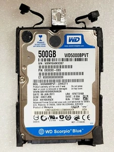 500GB HDD w/Windows 10 for Toshiba Satellite C55-A5310 w/rubber caddy - Picture 1 of 1