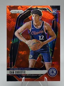 2024-25 Panini Prizm - #242 Cam Christie (RC) Red Ice Prizm - Imagen 1 de 2