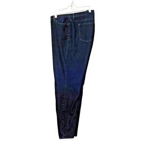 No. 62 Skinny Jeans 20 Blue Denim Dark Wash Modern Fit 42 x 28.5 Cotton Blend - Picture 1 of 7