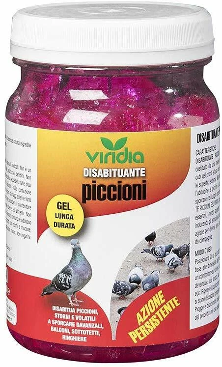 DISABITUANTE REPELLENTE IN GEL PER PICCIONI COLOMBI STORNI BARRIERA NATURALE - Immagine 1 di 1