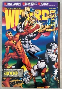 Wizard Comic Magazine #23 | Shazam (July, 1993) Preowned Good Condition - Picture 1 of 5