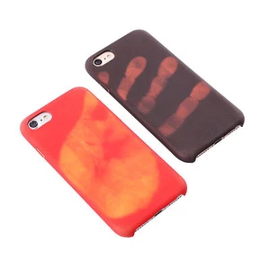 Funda protectora de teléfono con cambio de color térmico por inducción de calor iPhone 5 6s 6plus 7plus - Imagen 1 de 7