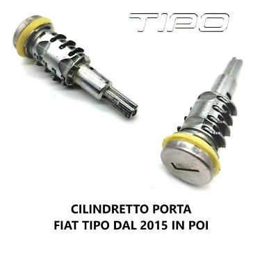 Cilindretto blocchetto nottolino serratura porta Fiat Tipo 2015 in poi 3/5 porte - Immagine 1 di 4