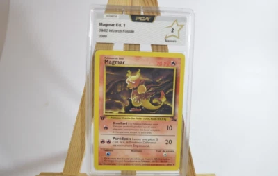 Magmar 2000 Pca 2 Pokemon Card Edition 1 Original French Version Wizard - Image 1 of 4