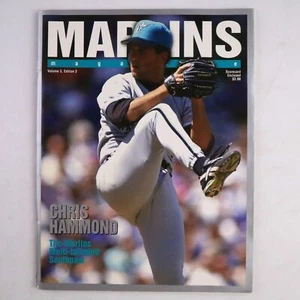 Florida Marlins Magazine 1995 Vol 3 Edition 3 Chris Hammond, Women in baseball - Picture 1 of 7
