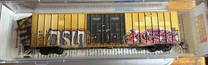 N Scale MTL 60' Rib Side Dbl Plug Door High-Cube Boxcar (ex-TTX/AOK) KCS #112499 - Picture 1 of 3