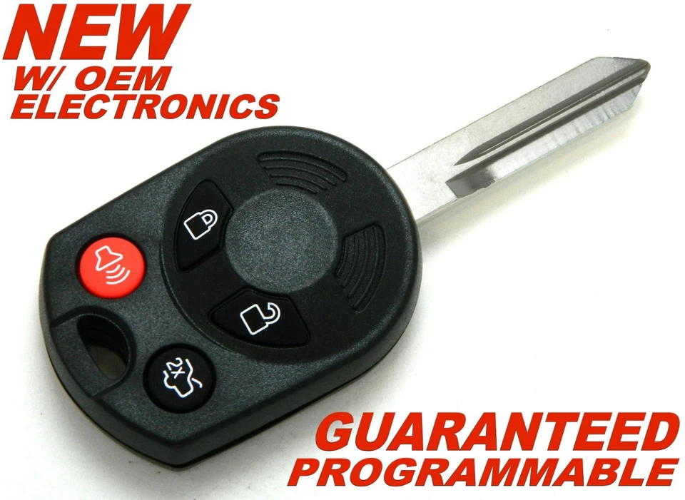 OEM ELECTRONIC 4 BUTTON 40 BIT REMOTE HEAD KEY FOR 2007-2009 LINCOLN MKZ MKX - Image 1 of 4