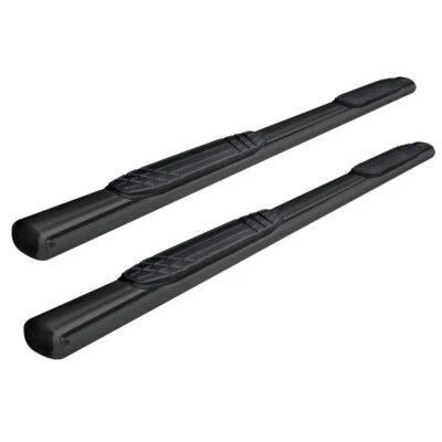 Go Rhino 4" OE Xtreme Side Steps 80" Long Textured Black Powder Coat Bars Only Foto 1 de 3