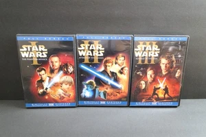 Star Wars Episode 1, 2 and 3 DVD Lot - Bild 1 von 14