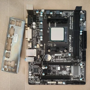 Gigabyte Mainboard GA-F2A78M-HD2 - AMD Athlon x4 860k - I/O-Shield - Bild 1 von 2