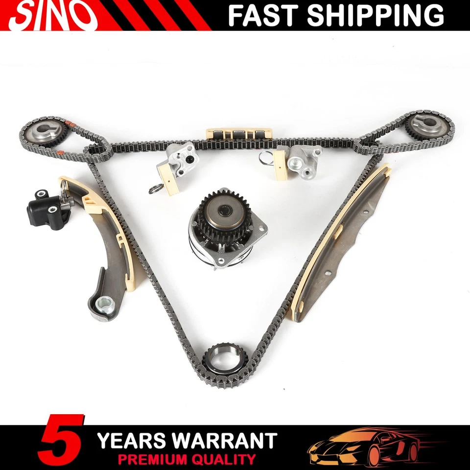 Timing Chain Kit Water Pump For 2005-2013 Nissan Frontier Xterra Pathfinder 4.0L - Изображение 1 из 4