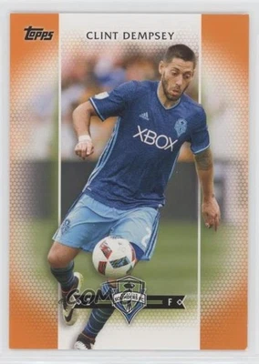 2017 Topps MLS Image Variation Orange /25 Clint Dempsey (Blue Jersey) #25 - Image 1 of 2