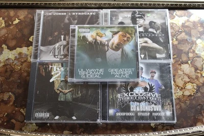 Rap Music CD Lot Instant Collection New Lil Wayne Juvenile Twista Freestyle - Image 1 of 4