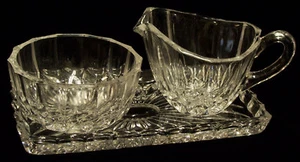 CREMA Y BANDEJA DE AZÚCAR COLECCIÓN BRILLANTE DE 3 PIEZAS DE COLECCIÓN - Imagen 1 de 5