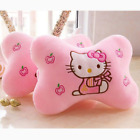New 2pcs Cute Cartoon Pink Hello Kitty Cat Car Neck Rest Cushion Pillow Gift