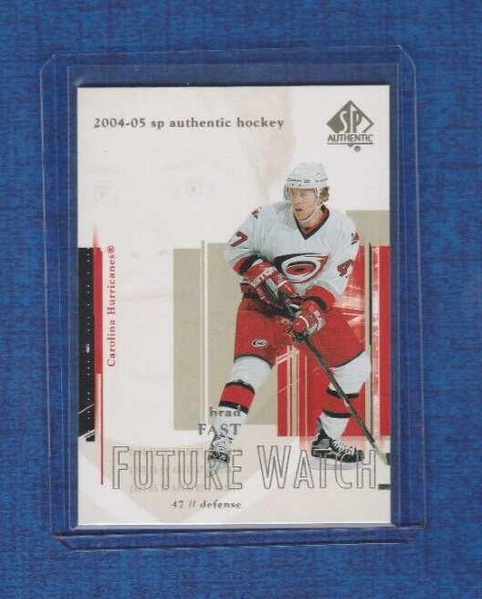2004-05 Upper Deck SP Authentic Future Watch Rookie # 91 Brad Fast - Image 1 of 2