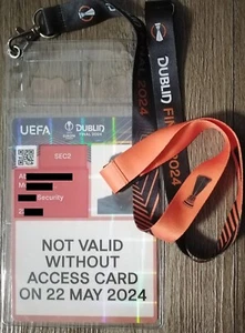 Ticket Security UEFA Europa League Finale 2024 Atalanta - Bayer Leverkusen # 127 - Picture 1 of 8