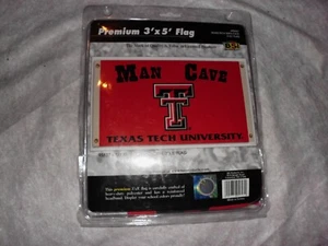 Texas Tech Red Raider 3'x5' NCAA Licensed MAN CAVE flag, new - Picture 1 of 1