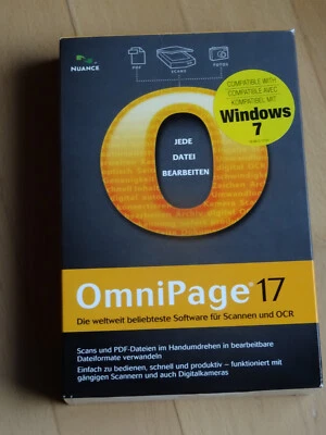 Omnipage 17 PC Software   PC Programm - Bild 1 von 2