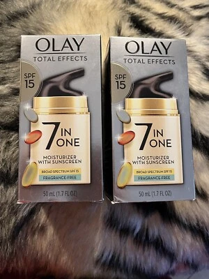 Olay Total Effects Plus SPF 15 Fragrance free exp 10/25 2pk - Image 1 of 2
