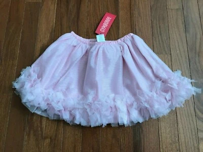 Falda Gymboree Niñas Tres Fabulosa Rosa Tul Talla 4 4T Nueva Foto 1 de 4