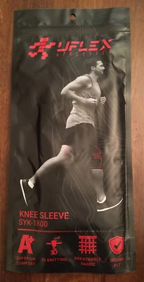 UFLEX Athletics - Knee Sleeve - SYK-1800 - Size Medium And Large