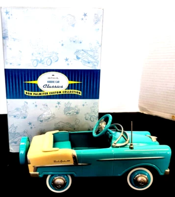 Hallmark KIDDIE CAR CLASSICS 1955 Custom Chevy Bel Air Peddle Car Nuevo en CAJA 6" Foto 1 de 4