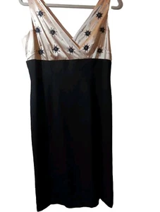 black and gold karen kane dress  Size 10 - Picture 1 of 7