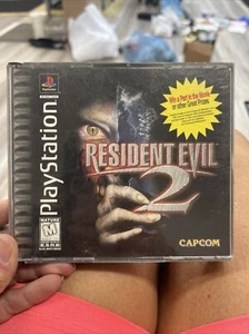 Resident Evil 2 Sony PlayStation 1 PS1 1998 Video Game 2 Disc No Manual - Picture 1 of 6