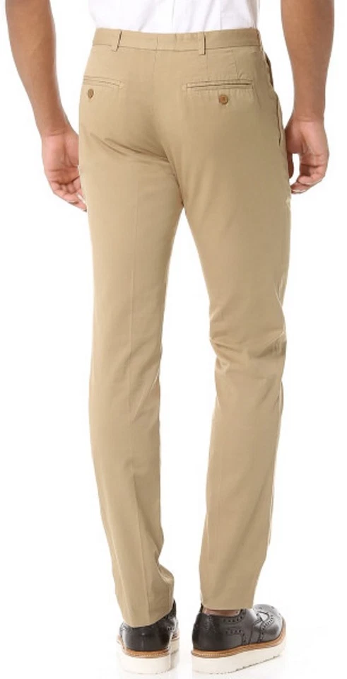 Pantalón CHINO TALLADO Beige Oscuro FICELLE Slim (31) Foto 1 de 4