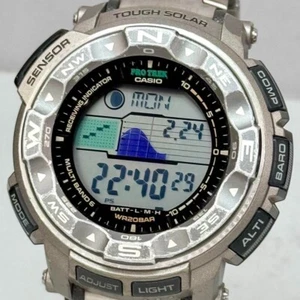 Casio ProTrek PRW-2500T-7JF 2.22inch Titanium Solar Radio Watch 8.07inch Japan - Picture 1 of 12