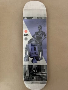 Element x Star Wars C-3PO R2-D2 Skateboard Deck - Picture 1 of 5